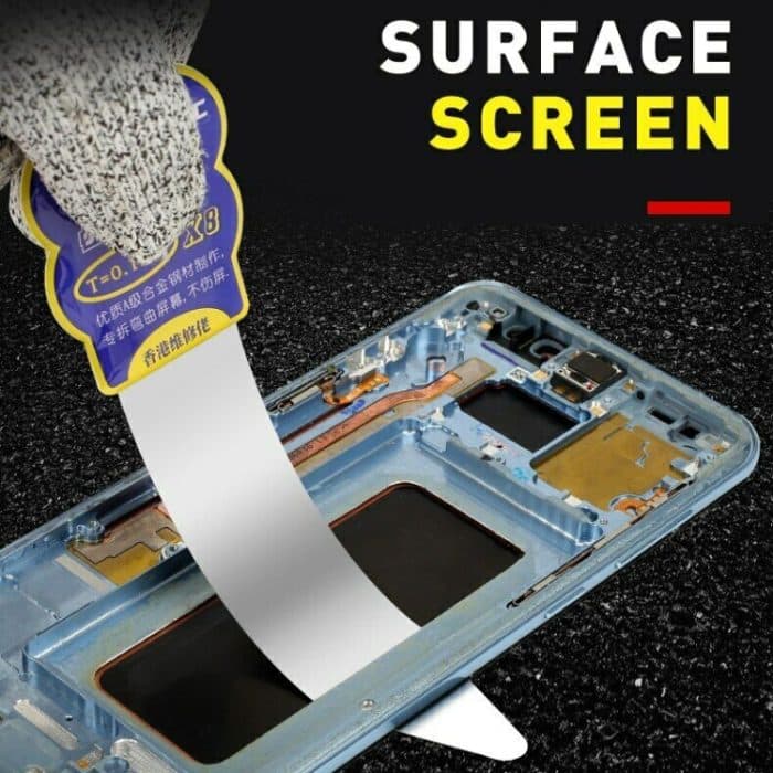 Mechaniker X8 hohe Zähigkeit Professionelle Demontage Bogensieb legierter Stahl Pry Öffnungswerkzeug – Bild 6