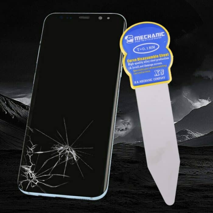 Mechaniker X8 hohe Zähigkeit Professionelle Demontage Bogensieb legierter Stahl Pry Öffnungswerkzeug – Bild 8