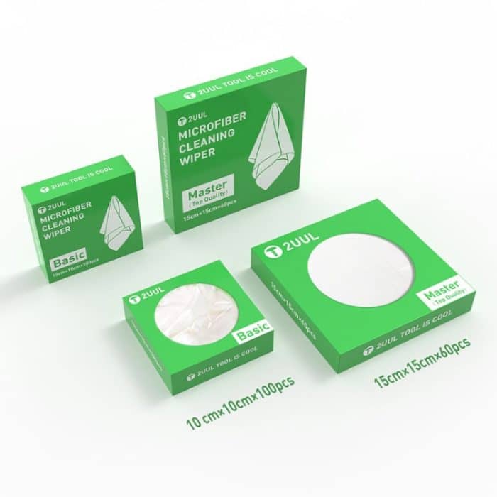 2ULAUL 10x10cm Mikrofaser Reinigungswischer Antistatic Staubfreies Tuch – Bild 7