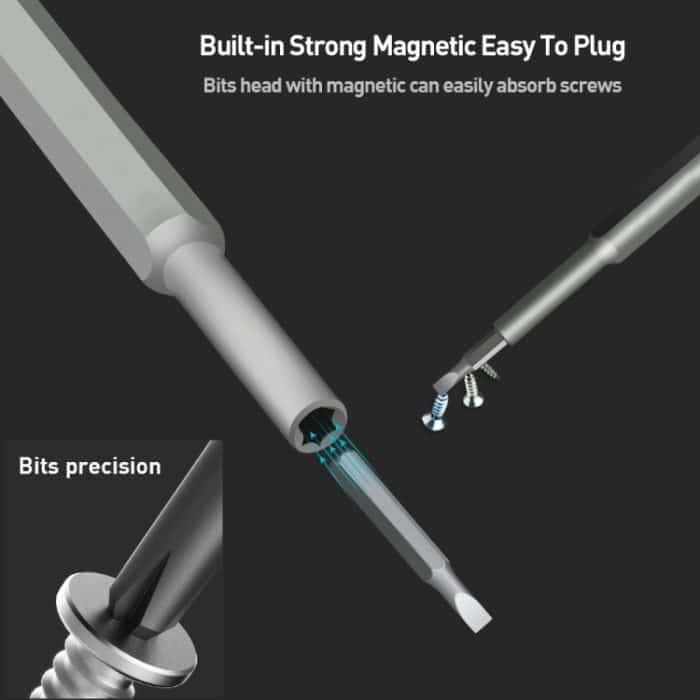 WOCHEN 24 in 1 Demontagewerkzeug Schraubendreher-Set – Bild 7