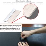 Kleberentferner, Rakel, Aufkleberreiniger, Kunststoffgriff, Schaber, Mini Glue Remover Squeegee (Orange), Mini Glue Remover Squeegee(Yellow) – Bild 6