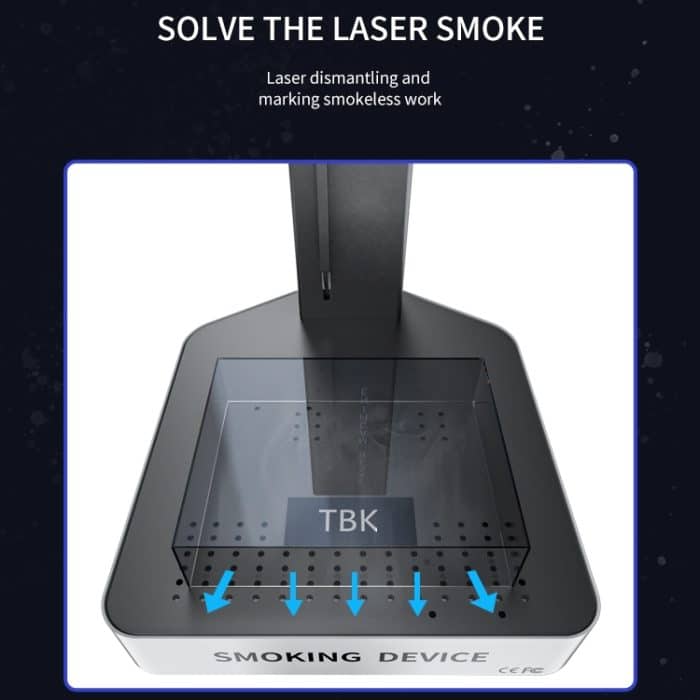 TBK-658 Tragbare Raucherinstrument Schweißen Rauch Rauch Nebelreiniger – Bild 5