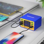 Mechaniker ICharge 8M QC 3.0 USB Smart Ladegerät Unterstützung Die Befestigung mit LCD, EU-Stecker