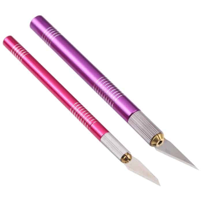 WLXY-9312 14 in 1 rutschfeste Metallgriff Gravierschneider – Bild 3