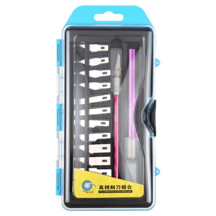 WLXY-9312 14 in 1 rutschfeste Metallgriff Gravierschneider – Bild 6