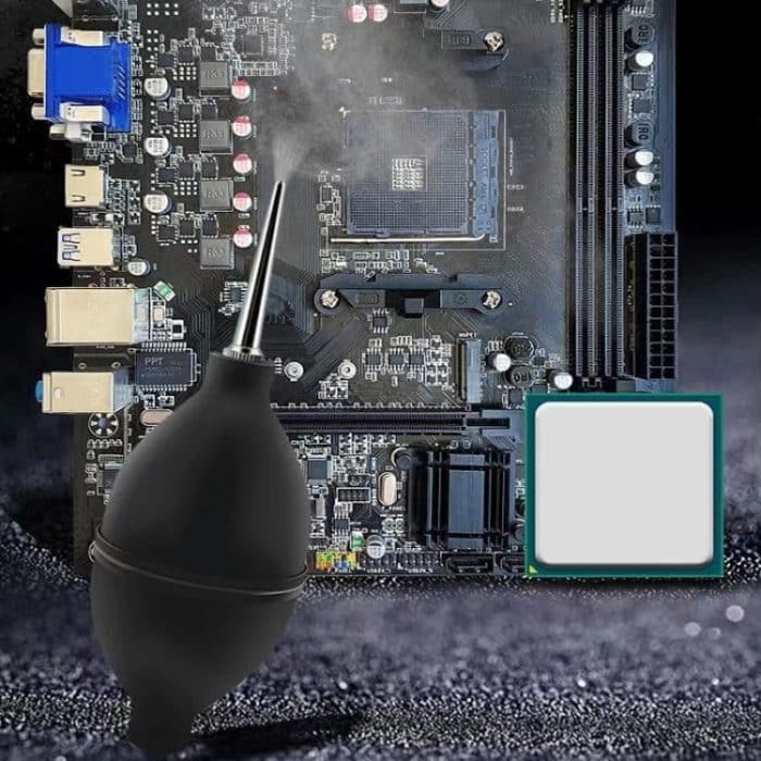 Gummiblasballons reinigen Staub entfernen – Bild 7