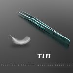 2ULOUL & WYLIE TI11 TITANIUM Legierung Gerade Tipp Pinzette – Bild 5