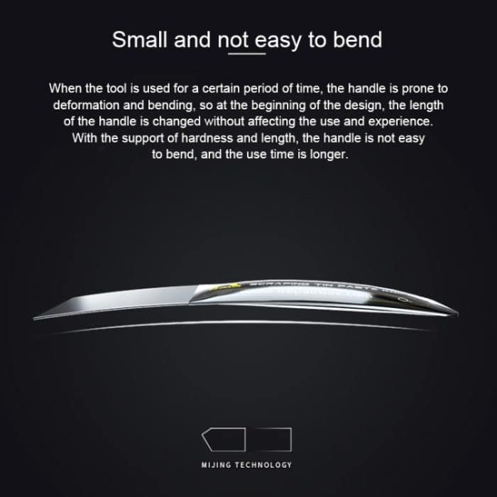 Mijing 2 in 1 nicht magnetischen Svraping -Zinnmesser – Bild 5