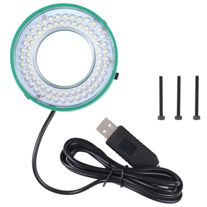 2UUL Einstellbare LED-Mikroskop-Ringlampe 5V USB-Netzteil – Bild 1