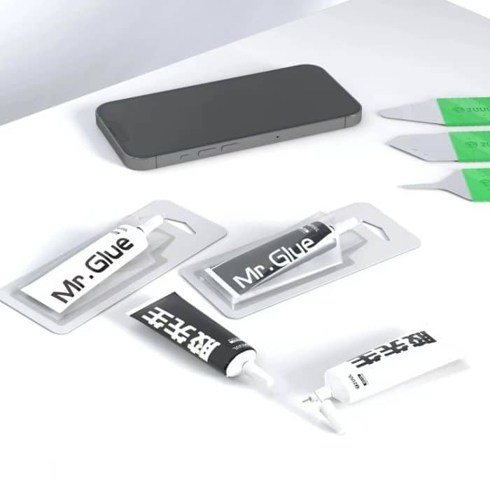 2UUL Mr Glue 25 ml starker Klebstoff für Reparaturen, Glue Black, Glue White – Bild 3