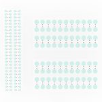 2UUL 1000 teile/satz Telefon Kamera Schutz Aufkleber Für After Market Telefon Reparatur