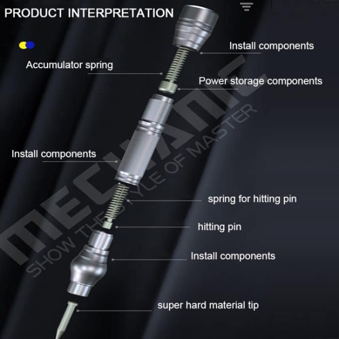 Mechaniker iRock 5 Telefon Glasrückseite Sprengstift – Bild 7