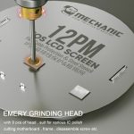 Mechaniker IRX6 Intelligentes Telefon IC Chip CPU Reparatur Bohren Polieren Gravierstift – Bild 4