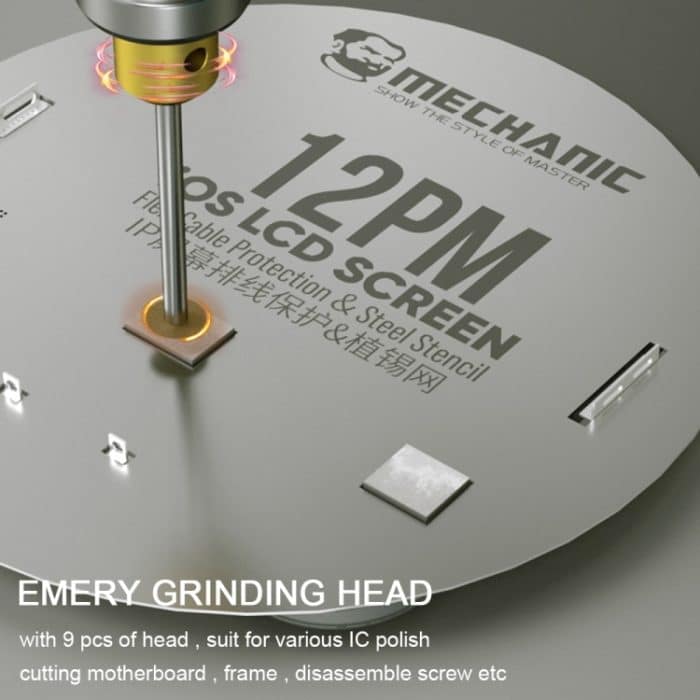 Mechaniker IRX6 Intelligentes Telefon IC Chip CPU Reparatur Bohren Polieren Gravierstift – Bild 4