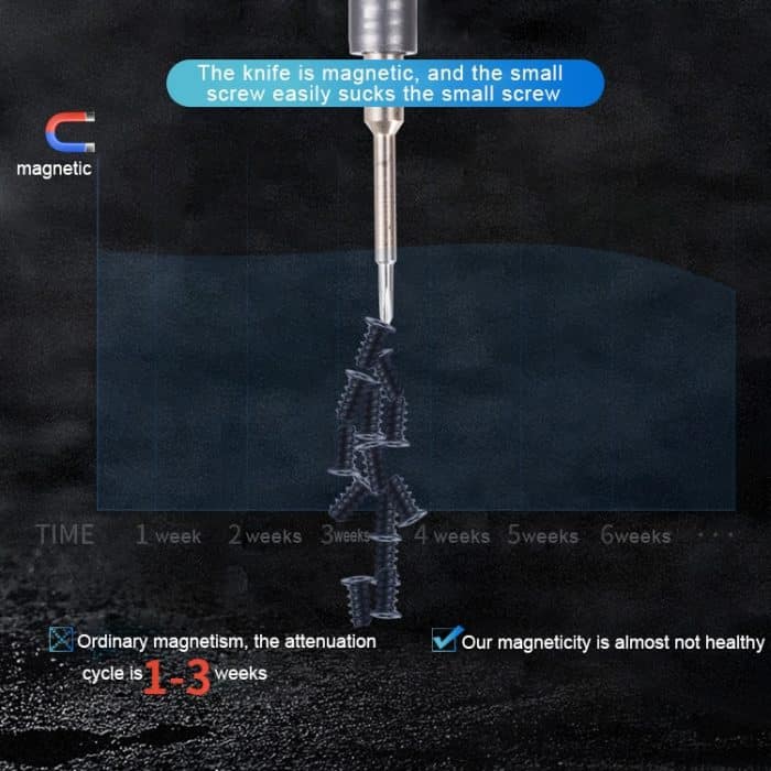 H006 6 in 1 Präzisionsschraubendreher mit hoher Härte – Bild 9