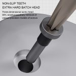 9 in 1 MECHANIC Corn Magnetic Precision Anti-Rutsch-Schraubendreher-Set – Bild 6