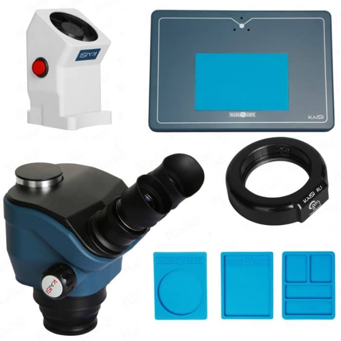 Kaisi TX-350S Trinokulares Stereomikroskop – Bild 7