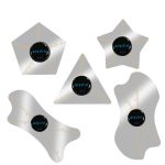 5 Stück 0.1mm ultradünne Edelstahl Pry Bar Crowbar-Entfernungskarte