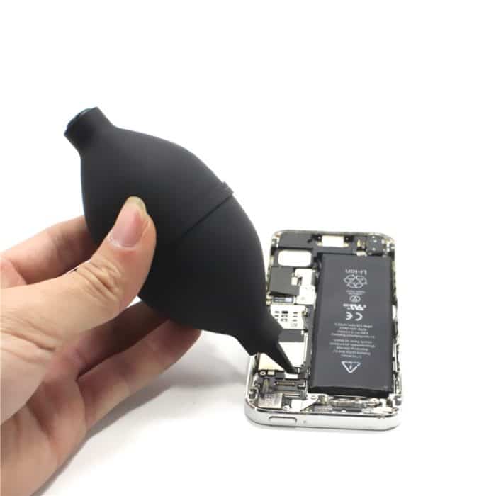 Staubentferner, Gummi-Luftgebläse, Pumpenreiniger für Handy/Kameras/Tastatur/Uhr usw, Dust Blowing Ball Black, Dust Blowing Ball Orange, Dust Blowing Ball Blue – Bild 4