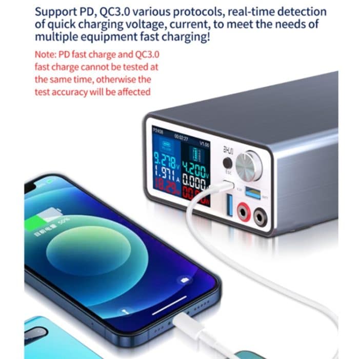 AIXUN P2408 Intelligentes Spannungsregler-Netzteil, EU-Stecker, P2408 EU Plug, P2408 US Plug – Bild 3