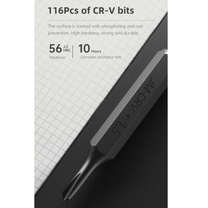 JAKEMY JM-8183 145 in 1 manueller Mehrzweck-Werkzeugschraubendreher-Set – Bild 5