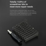 JAKEMY JM-8183 145 in 1 manueller Mehrzweck-Werkzeugschraubendreher-Set – Bild 9