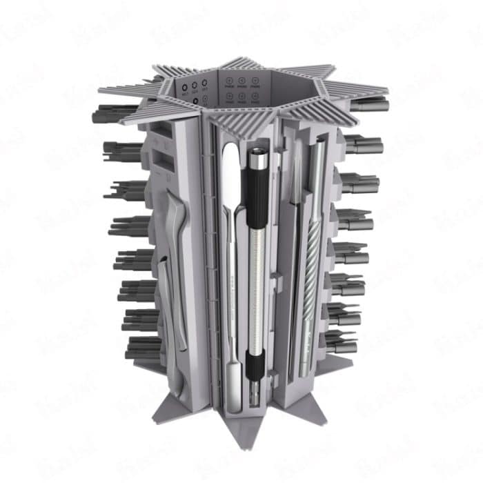 Kaisi K-8128 128 in 1 Präzisionsmagnet-Schraubendreher-Set – Bild 2