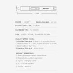 JAKEMY JM-Y05 8-in-1-Typ-C-Schnelllade-Hochpräzisions-Elektroschrauber mit doppelter Leistung – Bild 4