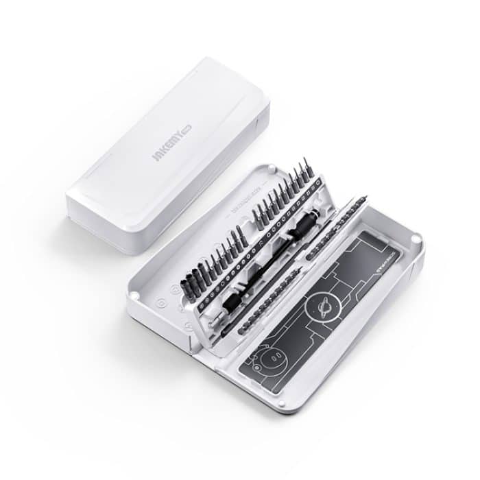 SPT9981W.jpg JAKEMY JM-8180 47-in-1 CR-V Präzisions-Magnetschraubendreher-Set, JM-8180 (Black), JM-8180 (White) – Bild 1