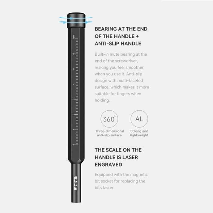 JAKEMY JM-8180 47-in-1 CR-V Präzisions-Magnetschraubendreher-Set, JM-8180 (Black), JM-8180 (White) – Bild 3