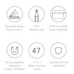 JAKEMY JM-8180 47-in-1 CR-V Präzisions-Magnetschraubendreher-Set, JM-8180 (Black), JM-8180 (White) – Bild 6