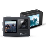 C1 Dual-Screen 2,0 Zoll + 1,3 Zoll Bildschirm Anti-Shake 4K WiFi Sport Action Kamera Camcorder mit wasserdichtem Gehäuse, Allwinner V316, 170 Grad Weitwinkel – Bild 5