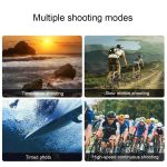 C1 Dual-Screen 2,0 Zoll + 1,3 Zoll Bildschirm Anti-Shake 4K WiFi Sport Action Kamera Camcorder mit wasserdichtem Gehäuse, Allwinner V316, 170 Grad Weitwinkel – Bild 10