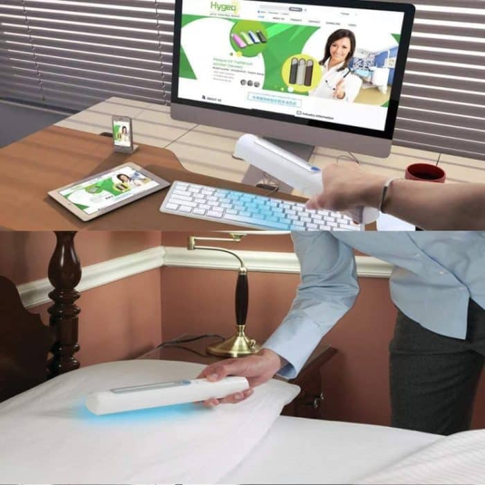 Tragbare handgehaltene 3W UV-Keimtötungsdesinfektionslampe Personal Car Travel UV-Schnelldesinfektionsstift – Bild 9