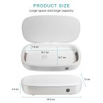 U3 UVC Ultraviolett-Handy-Sterilisationsbox Maske Zahnbürste Sterilisator Sterilisationsbox Drahtloses Ladegerät – Bild 3
