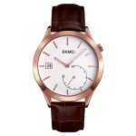SKMEI 1581 Kreative Mode Herrenuhr Einfache Casual Outdoor Sport Wasserdichte Zwei-Pin Quarzuhr