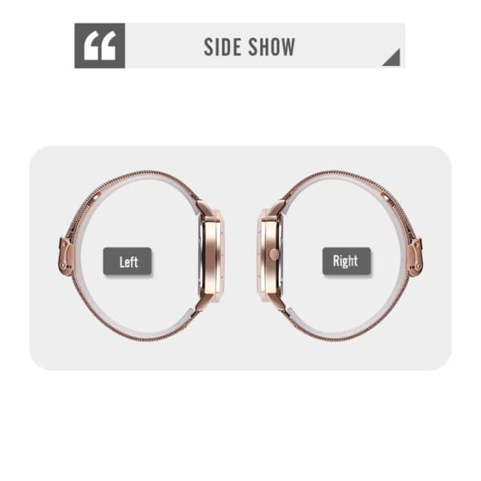 SKMEI 9204 Fashion Skeleton Rotierendes Zifferblatt Wasserdicht Business Mesh Gürtel Quarzuhr Herrenuhr – Bild 3