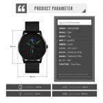 Skmei 9208 Mondphasen-Quarzuhr, lässige, einfache Business-Sportuhr für Herren – Bild 7