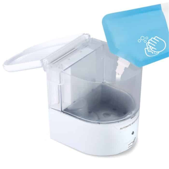 Automatischer Seifenspender zur Wandmontage mit Induktions-Desinfektionsgerät, Automatic Induction Soap Dispenser – Bild 8