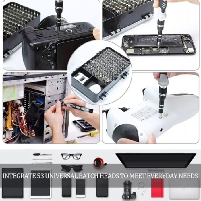 115-in-1-Präzisionsschraubendreher-Demontage- und Wartungswerkzeugsatz für Mobiltelefone und Computer, 115 in 1 (Black), 115 in 1 (Red), 115 in 1 (Purple), 115 in 1 (Yellow), 115 in 1 (Blue) – Bild 8