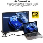 4K 60Hz Typ C zu DP DisplayPort DP-Adapterkabel anschließen, Kabellänge: 1,8 m – Bild 10