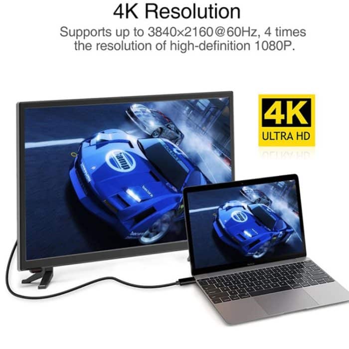 4K 60Hz Typ C zu DP DisplayPort DP-Adapterkabel anschließen, Kabellänge: 1,8 m – Bild 10