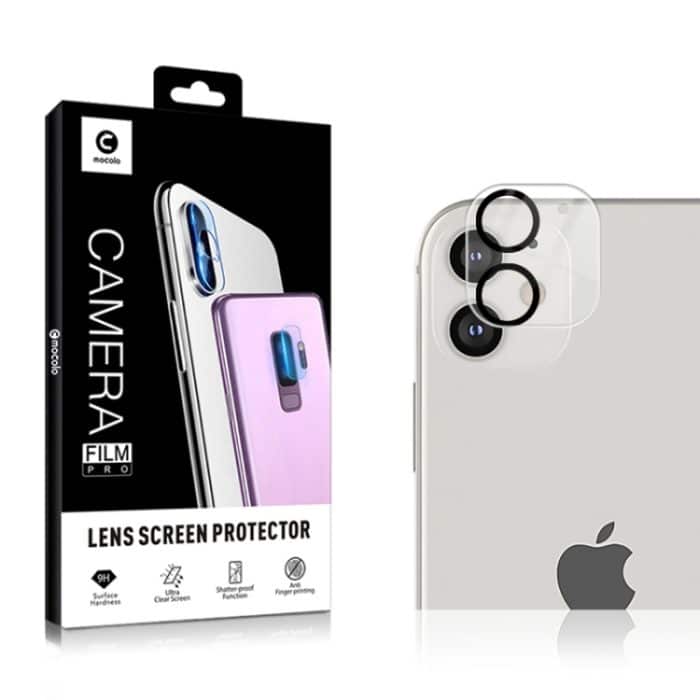 mocolo 0,15 mm 9H 2,5D abgerundete Kante der hinteren Kameralinse aus gehärtetem Glas, For iPhone 12 mini, For iPhone 12, For iPhone 12 Pro, For iPhone 12 Pro Max – Bild 3