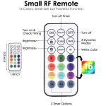 16 Farben 13 LEDs Unterwasserlicht Schwimmbad Tauchlicht Dimmbarer Saugnapf Unterwasserlampe – Bild 4