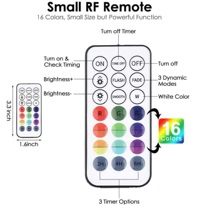 16 Farben 13 LEDs Unterwasserlicht Schwimmbad Tauchlicht Dimmbarer Saugnapf Unterwasserlampe – Bild 4