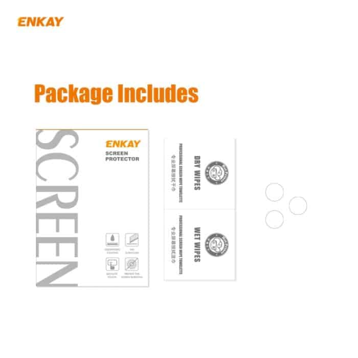 Für iPhone 12 Pro / 12 Pro Max ENKAY Hat-Prince 0,2 mm 9H 2,15D runde Kante Rückkameraobjektiv gehärtetes Glas Film 3 Teile/Satz, 1 Set, 2 Set, 5 Set, 10 Set – Bild 6