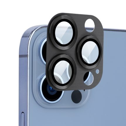 ENKAY Aluminiumlegierung + Kameraobjektivabdeckung aus gehärtetem Glas für iPhone 13 Pro / 13 Pro Max