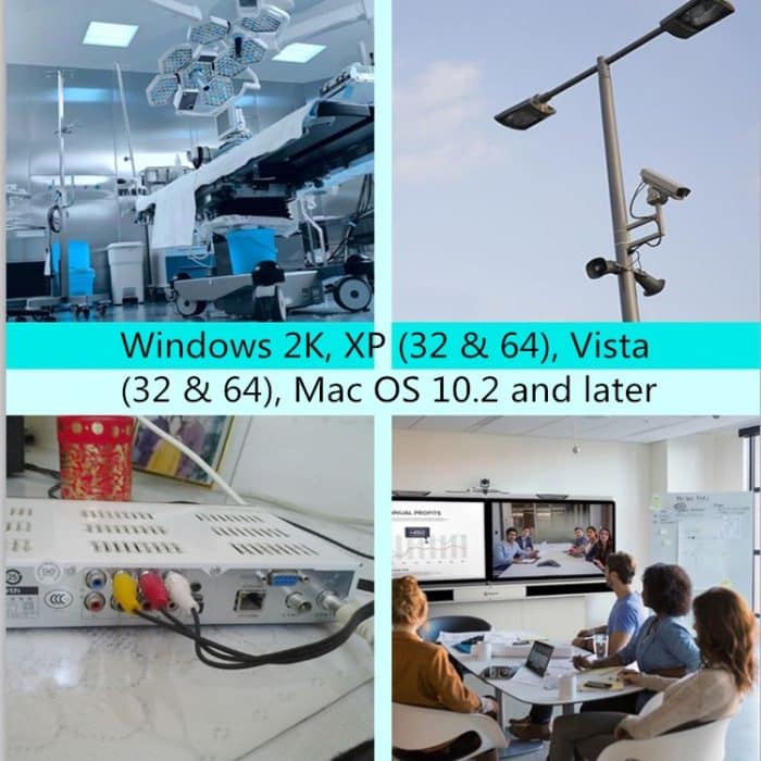 USB-zu-RCA-Kabel 60+ Unterstützt Vista 64 / Win 7 / Win 8 / Win 10 / Mac OS – Bild 8