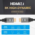 HDMI2.1 8K 120Hz Hochdynamisches HD-Kabel, Kabellänge: 1 m – Bild 4