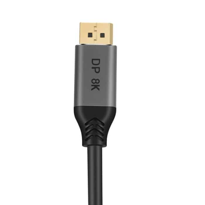 DisplayPort 1.4 8K HDR 60Hz 32,4 Gbit / s DisplayPort-Kabel für Video / PC / Laptop / TV, Kabellänge: 1 m – Bild 2